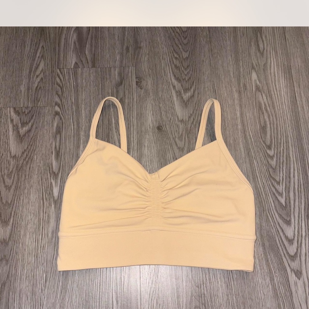 Women's Lululemon Yellow Sports Bra